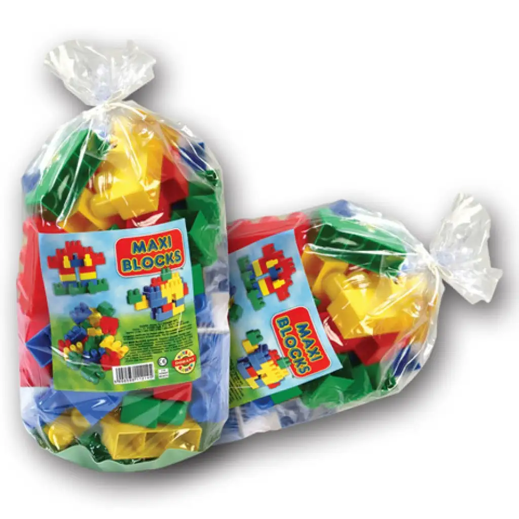 Maxi Blocks építőkockák 56 db-os - D-Toys kép 1