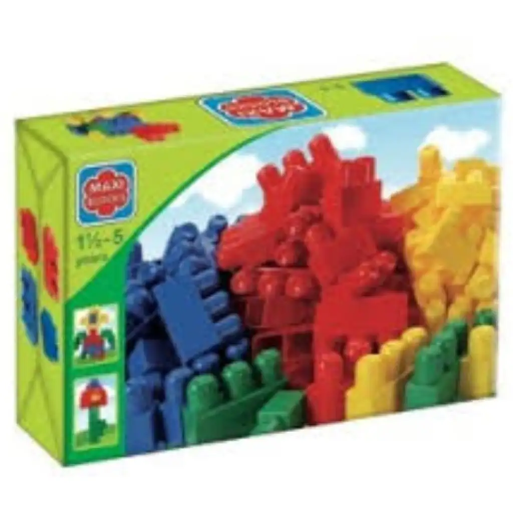 Maxi Blocks kis dobozos építőkocka 32 db-os - D-Toys kép 1