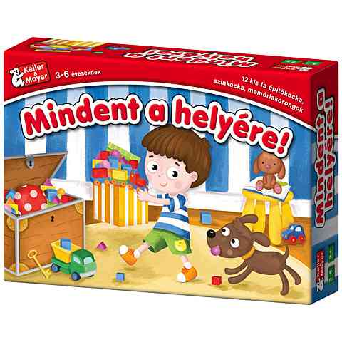 Mindent a helyére! társasjáték kép 1