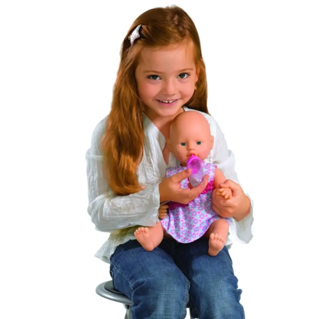 New Born Baby Pisilős baba kiegészítőkkel 38cm - Simba Toys kép 3