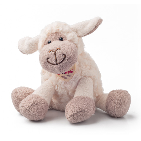 Olivia ülő plüss bárány 16cm kép 1