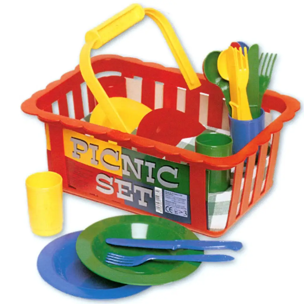 Piknikkosaras étkészlet - D-Toys kép 1