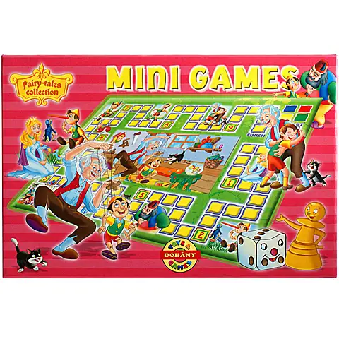 Pinokkió mini társasjáték - D-Toys kép 1