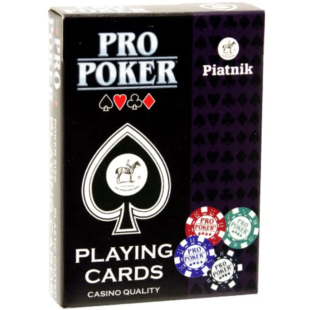 PRO Poker Club pókerkártya (1x55 lap) - Piatnik kép 1