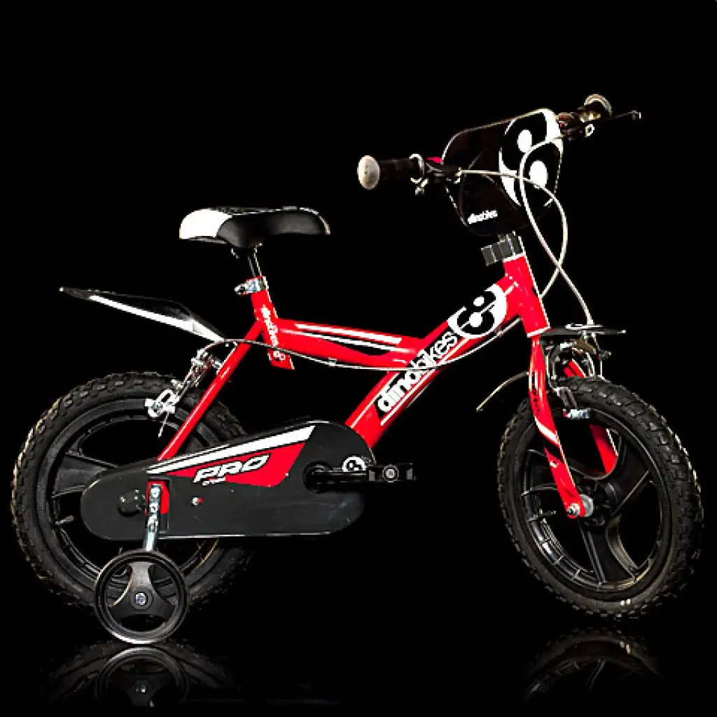 Pro piros színű gyerek bicikli 16-os méretben - Dino Bikes kerékpár kép 1