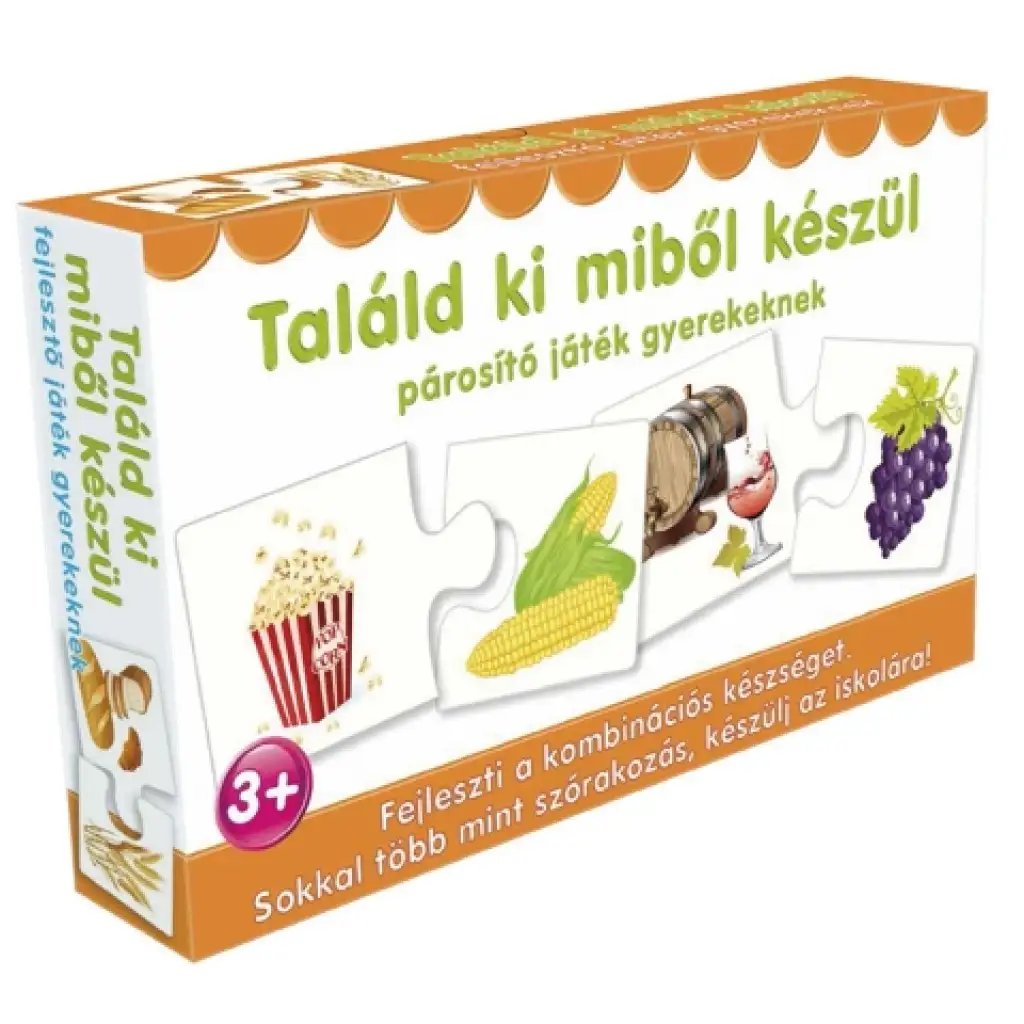 Találd ki miből készül párosító játék kép 1