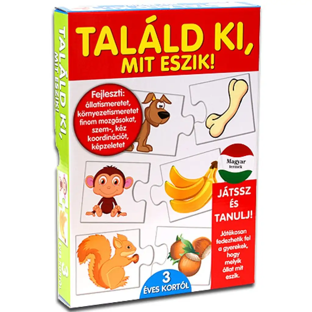 Találd ki mit eszik! párkereső játék kép 1