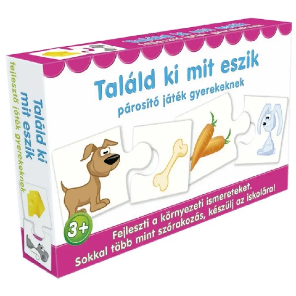 Találd ki mit esznek párosító játék kép 1