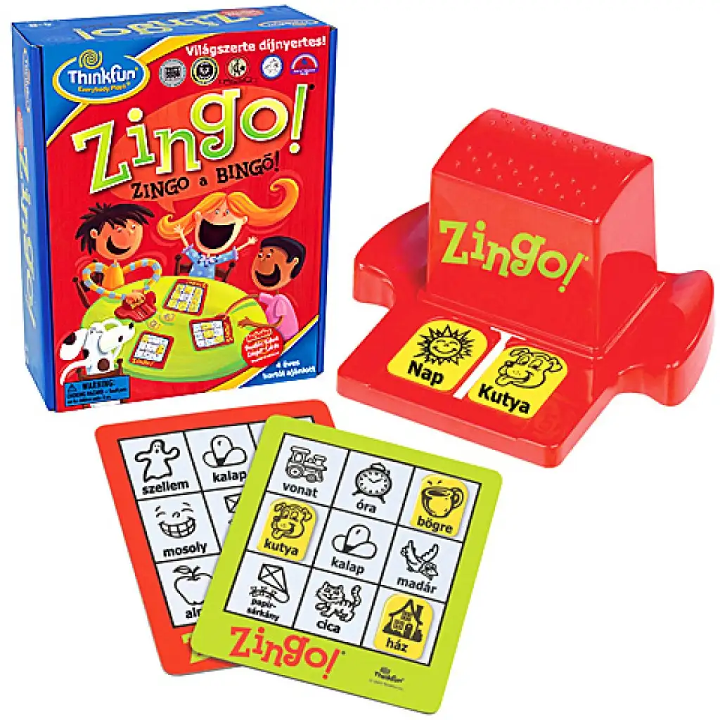 Thinkfun: Zingo a Bingó társasjáték kép 1