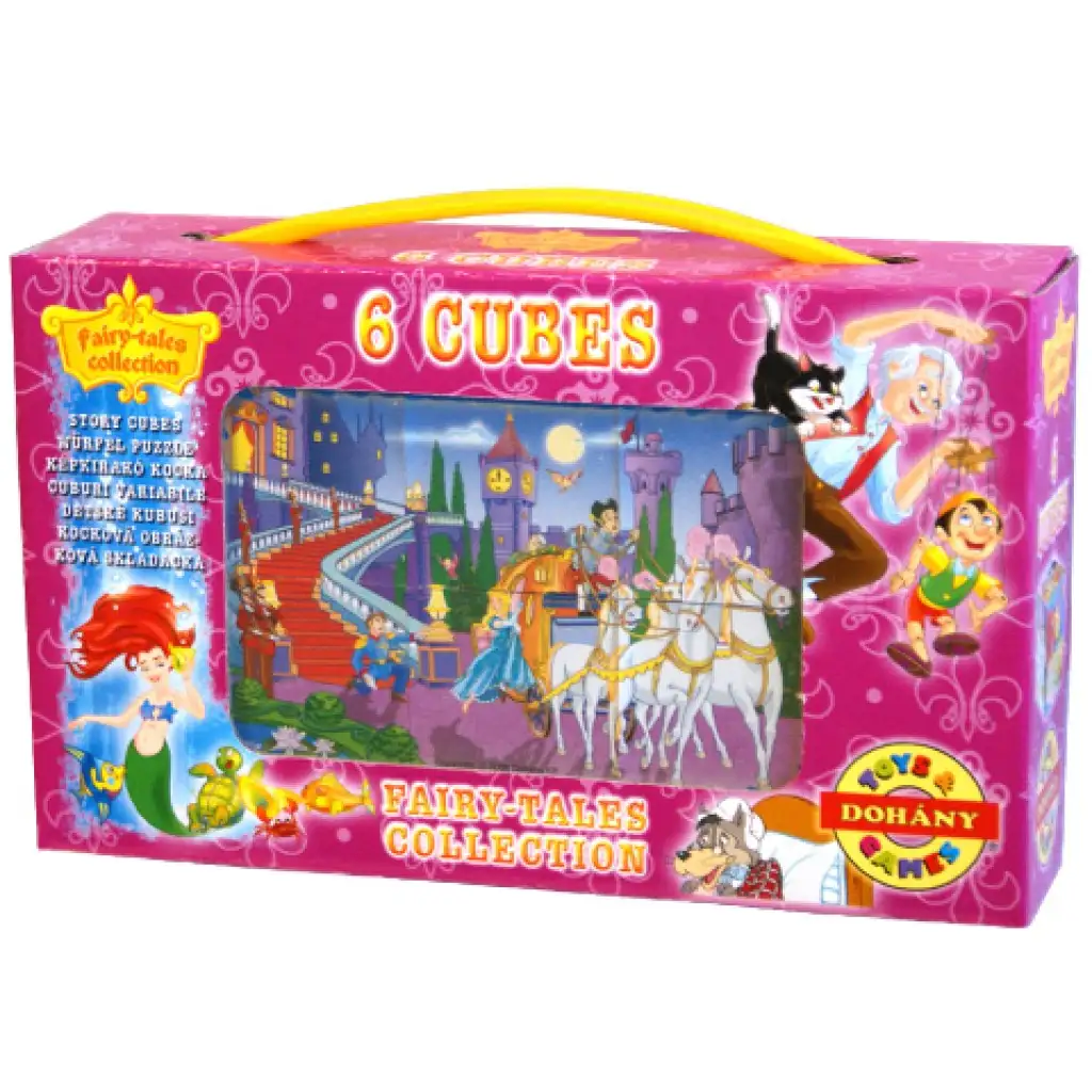 Tündérmesés mini mesekocka 6 db-os kép 1