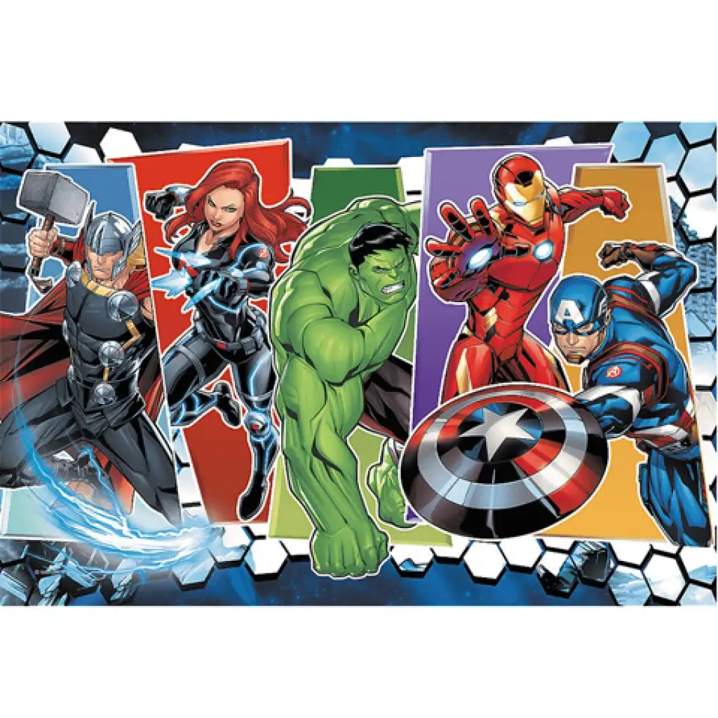 A legyőzhetetlen Bosszúállók puzzle 60db-os puzzle - Trefl kép 2