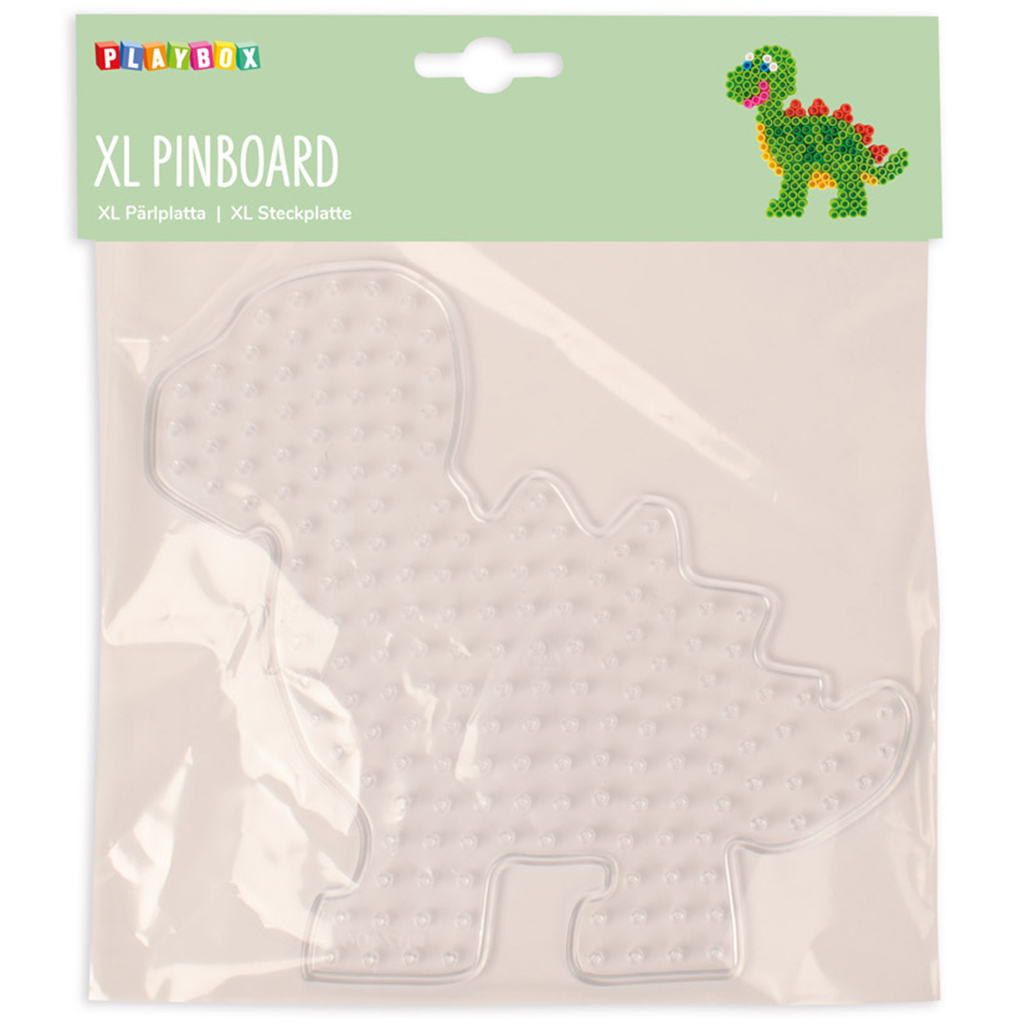 PlayBox: XL Dinoszauruszos vasalható gyöngy alaplap 1db kép 1