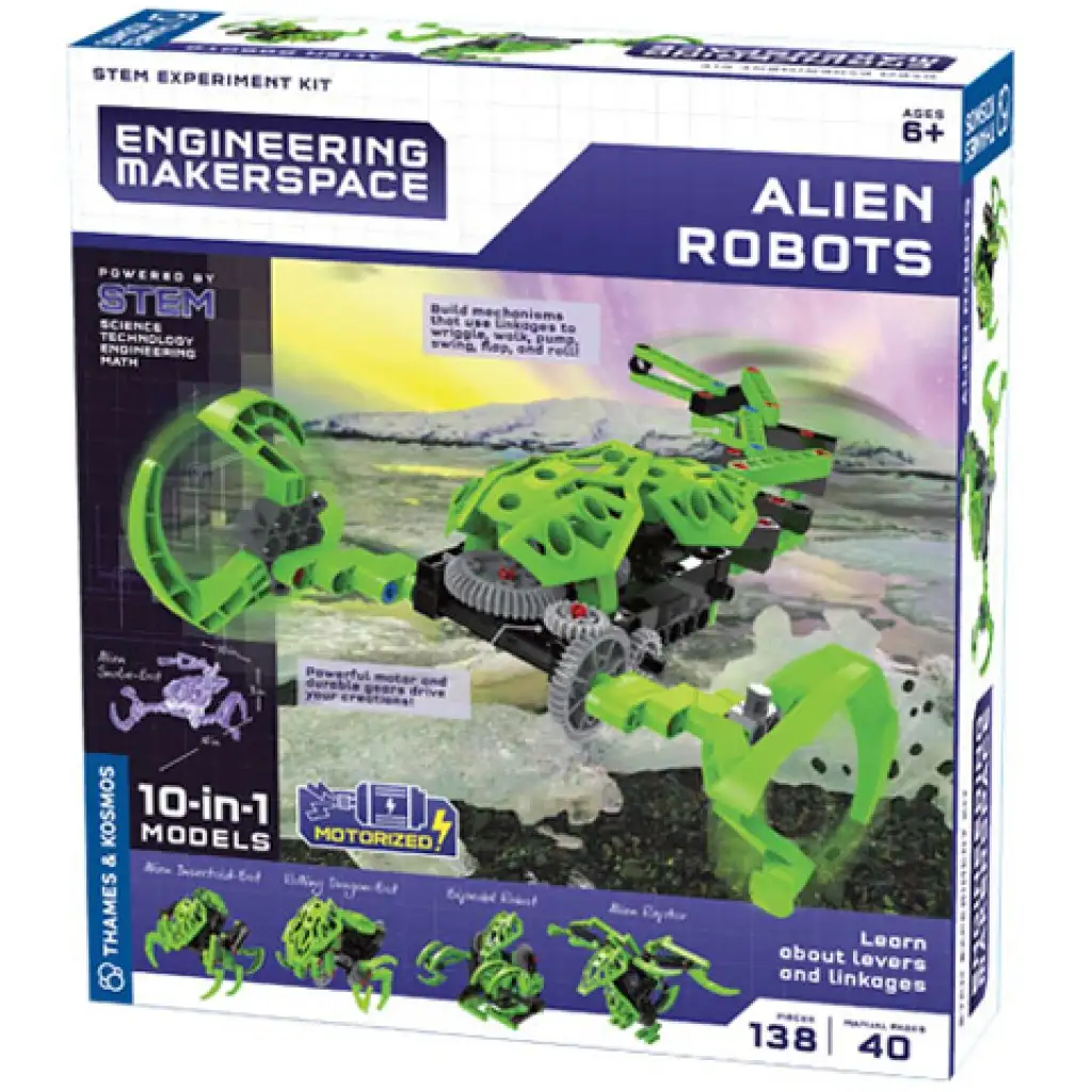 Alien Robots tudományos építőjáték kép 1