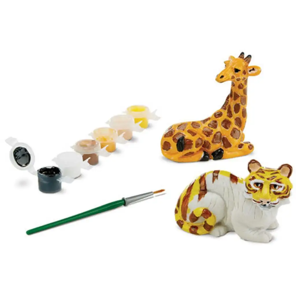 Állatkert festő készlet - Melissa & Doug kép 2