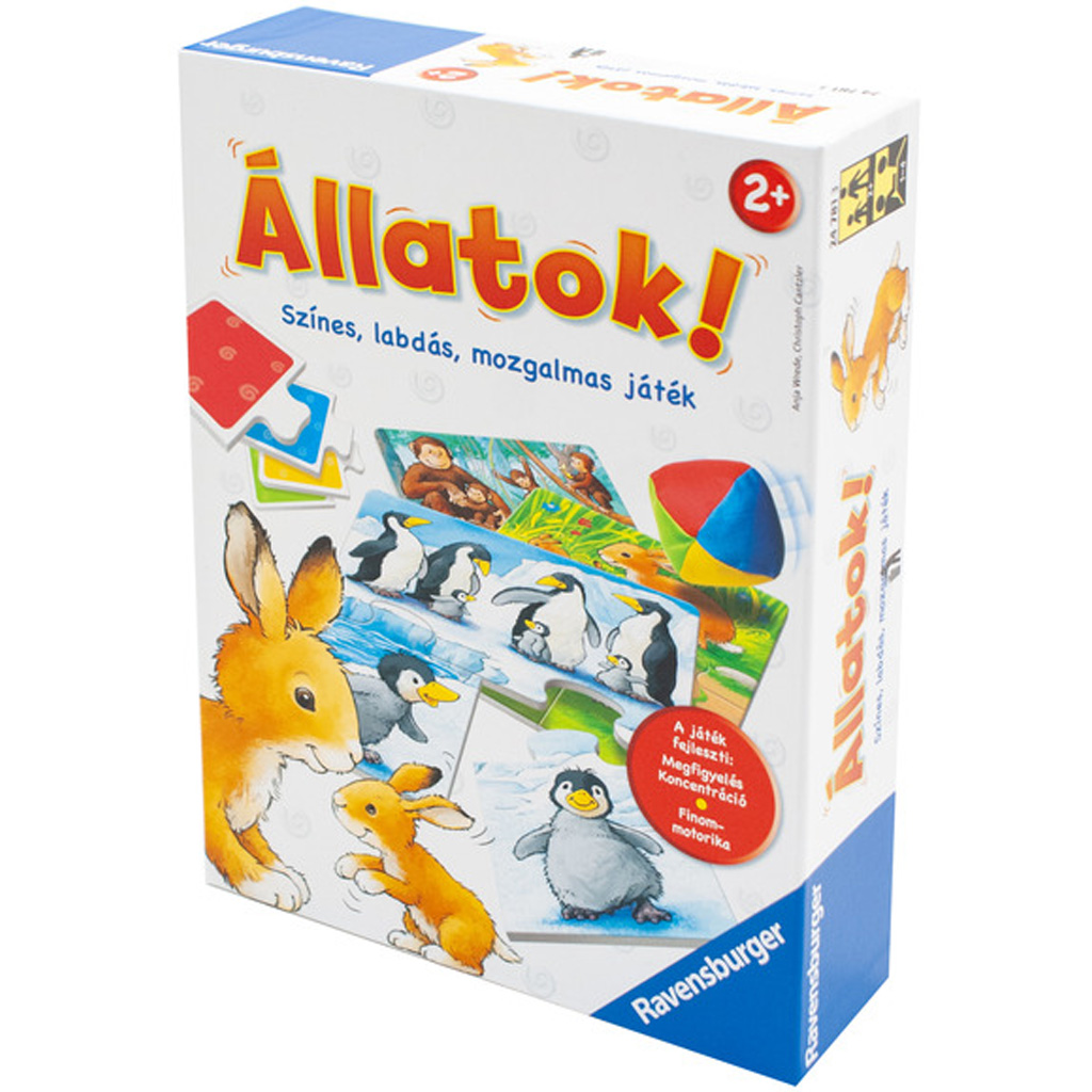 Játszva tanulva - Állatok - Ravensburger kép 1