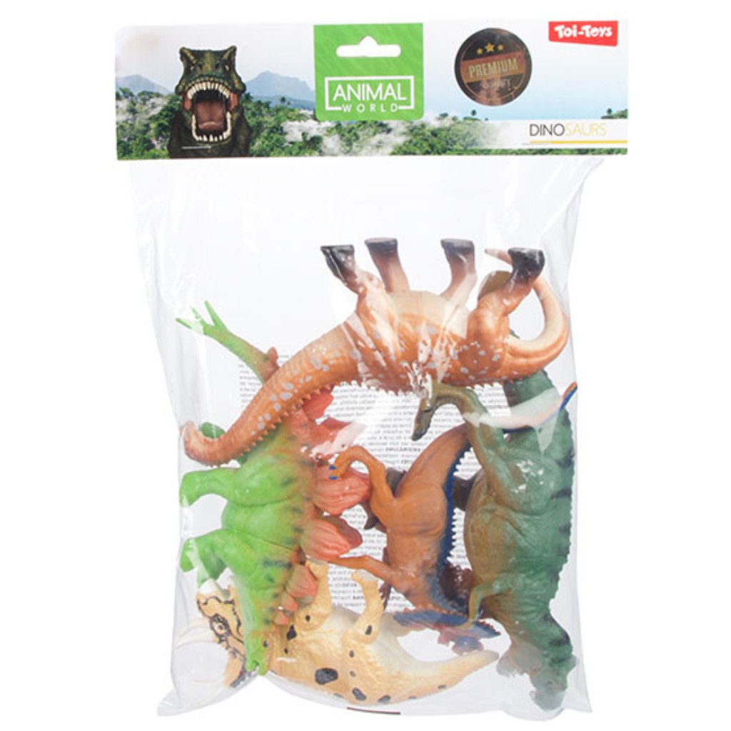 Animal World 5db-os dinoszauruszok szett kép 1