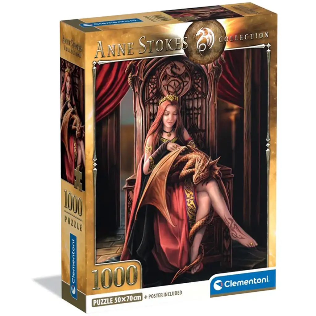 Anna Stokes - Barátok mindörökké 1000 db-os puzzle poszterrel - Clementoni kép 1