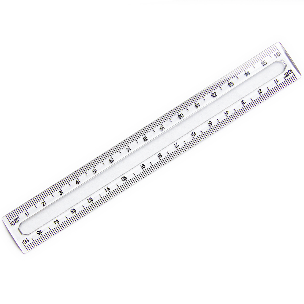 Ars Una: Átlátszó vonalzó 17cm kép 1