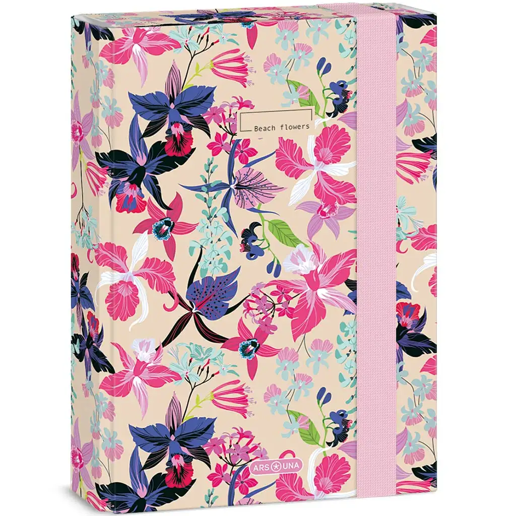 Ars Una: Beach Flowers A/5 füzetbox kép 1
