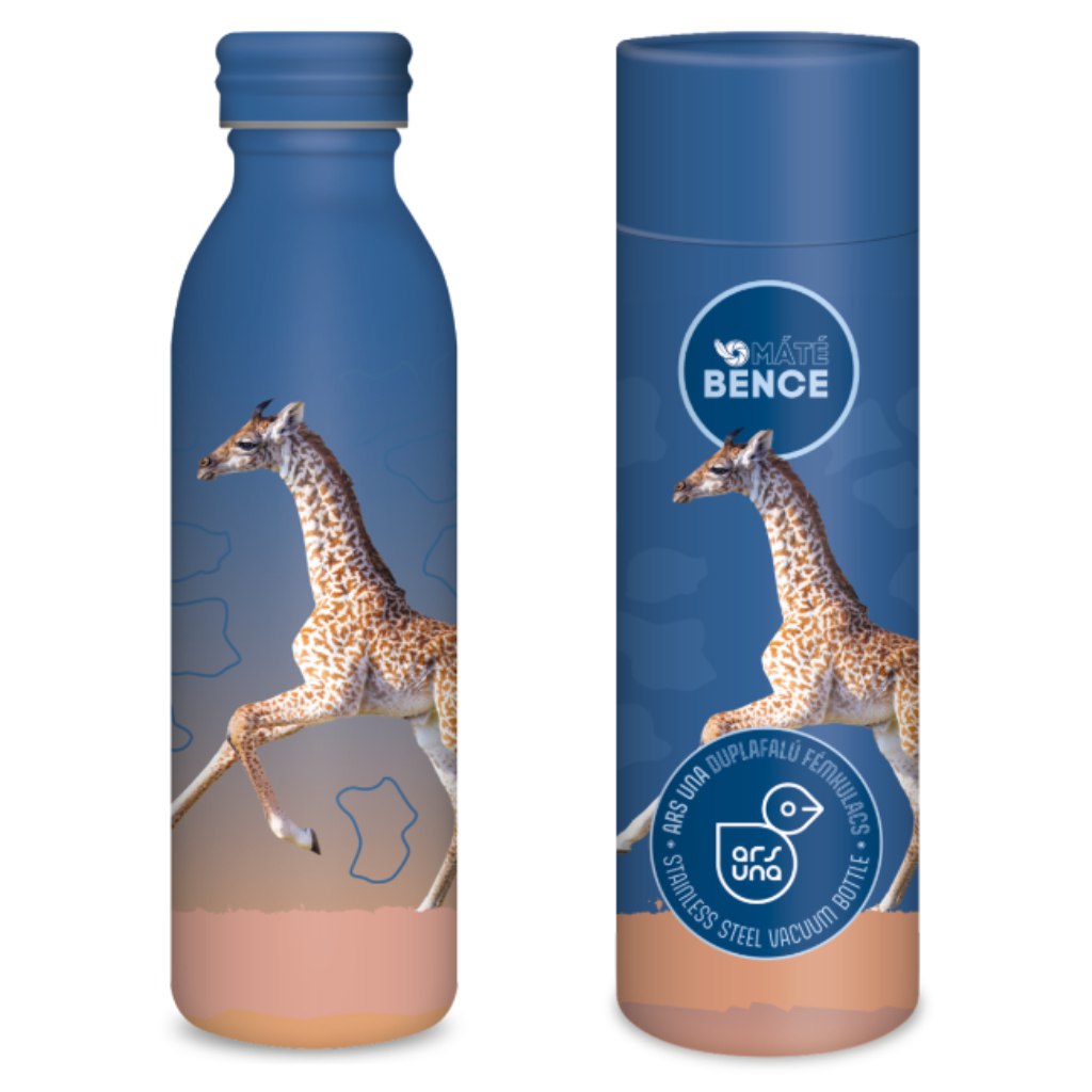 Ars Una Icons of the wild - Gireffes duplafalú fémkulacs 600ml kép 1