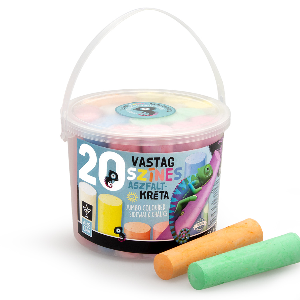 Ars Una: Jumbo aszfaltkréta 20db-os kép 1