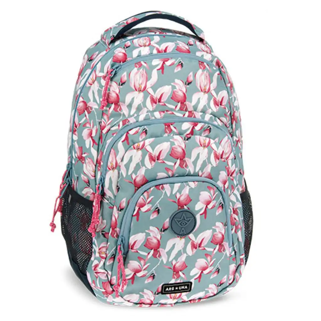Ars Una: Rosy Magnolia AU-2 iskolatáska, hátizsák 32x46x22 cm kép 1
