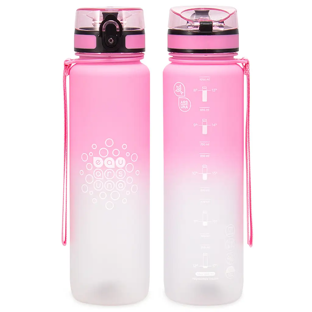 Ars Una: Candy Floss BPA-mentes motivációs kulacs 1000ml kép 2