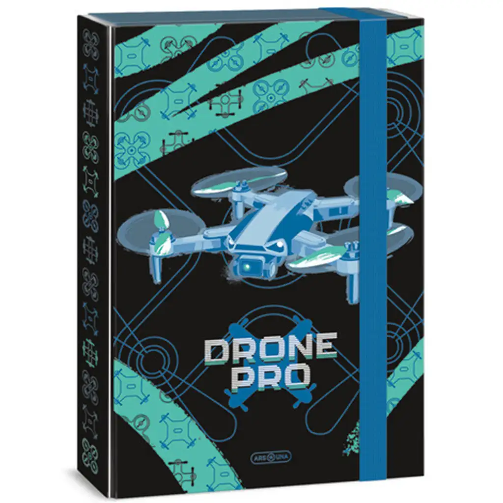 Ars Una Drone Pro gumis füzetbox A/4-es kép 1