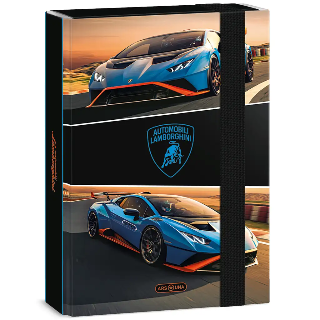 Ars Una Lamborghini gumis füzetbox A/5 kép 1