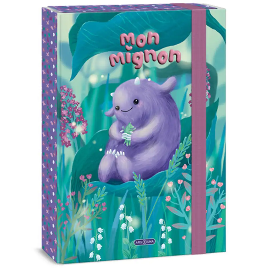Ars Una Mon Mignon gumis füzetbox A/4-es kép 1