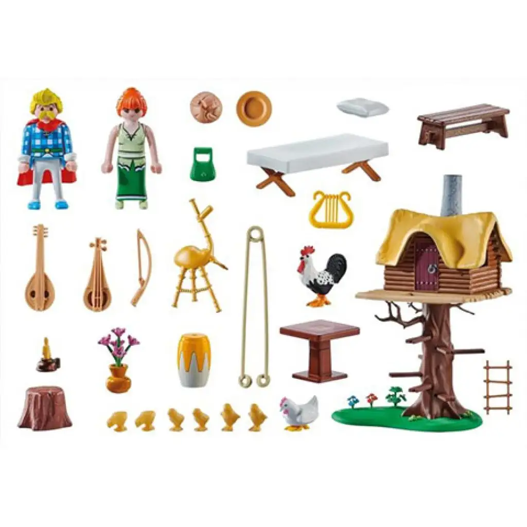 Playmobil: Asterix - Hangianix és a faház (71016) kép 3