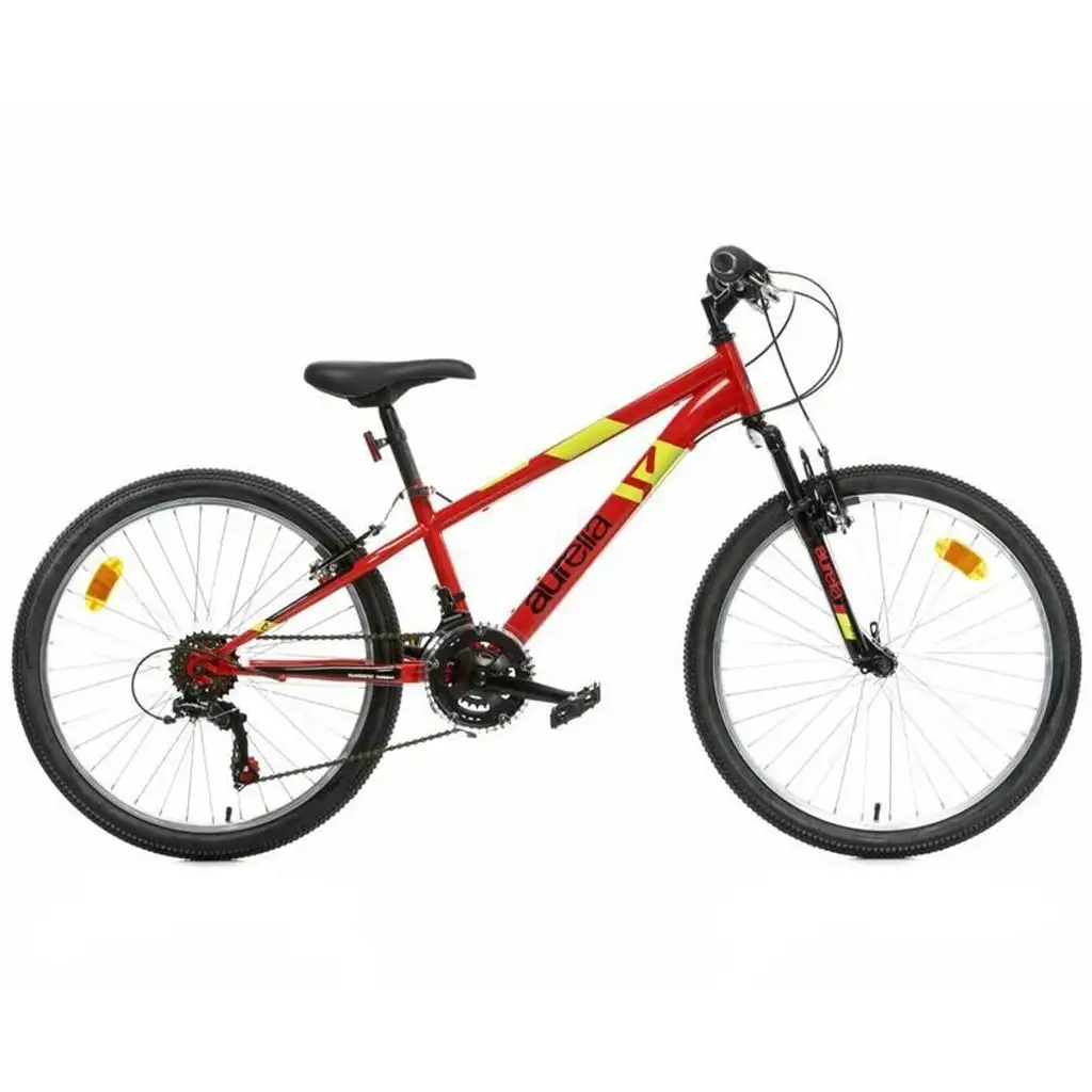 Aurelia piros színű 24-es méretű bicikli - Dino Bikes kerékpár kép 1