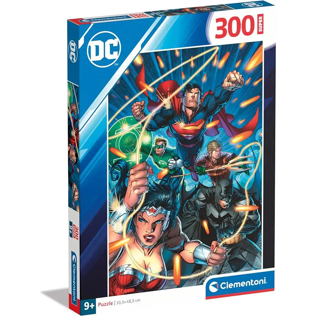 DC Comics: Az igazság ligája 300db-os Super puzzle - Clementoni kép 1