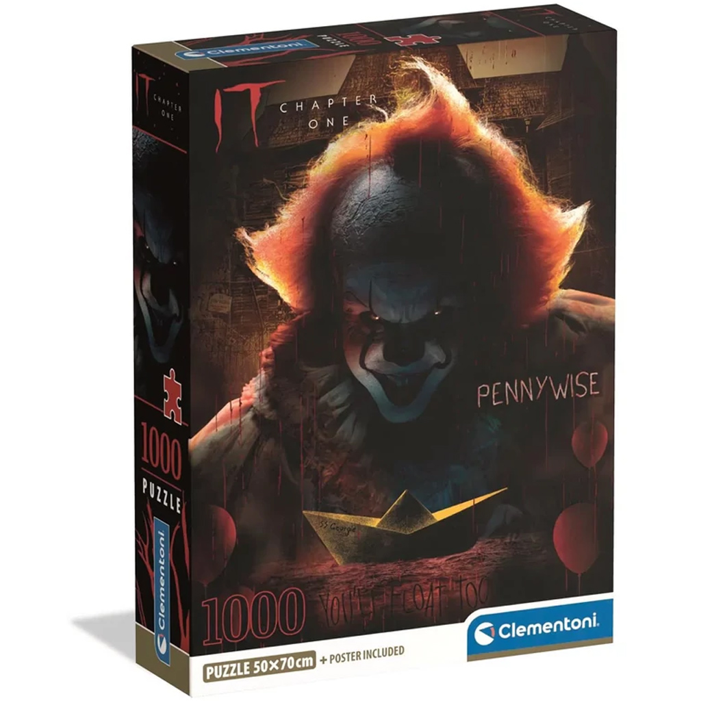AZ – Pennywise 1000 db-os puzzle – Clementoni kép 1