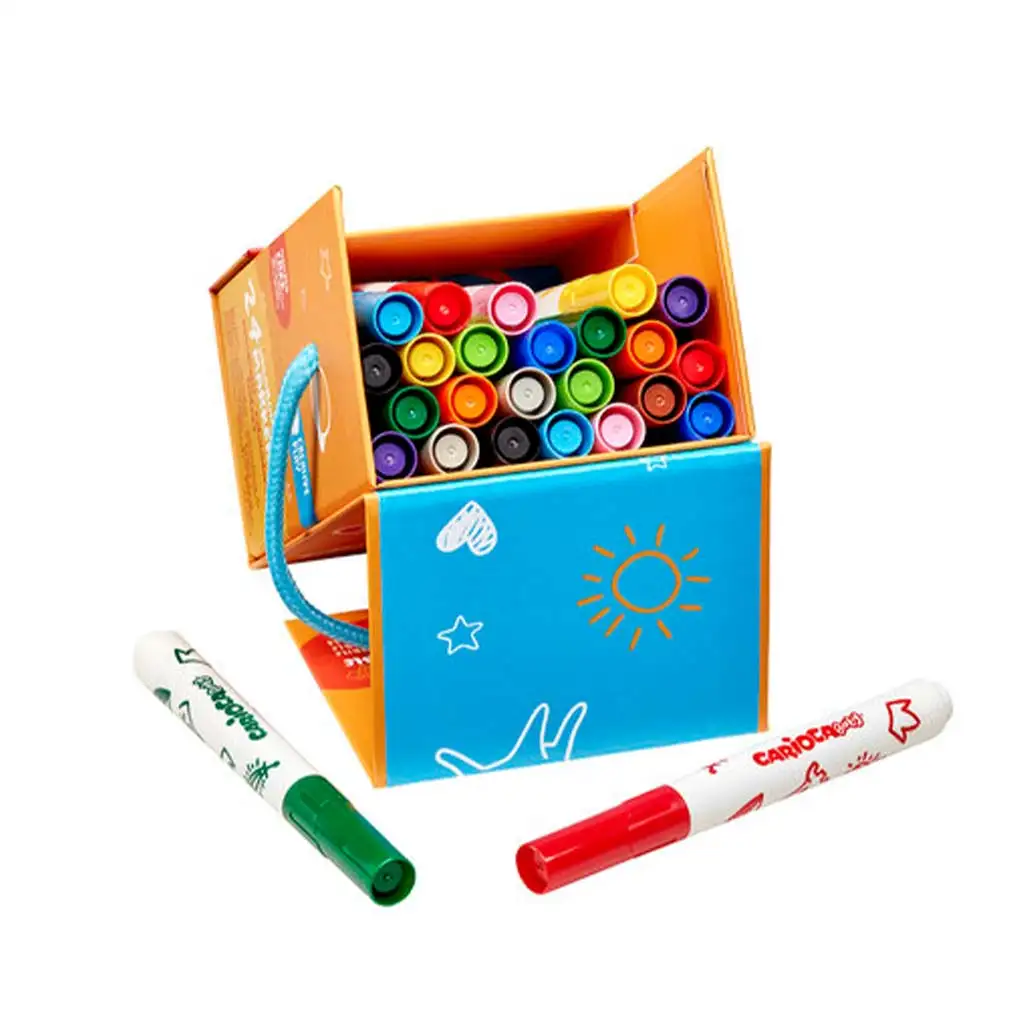 Baby 24db-os lemosható filctoll szett - Carioca kép 2
