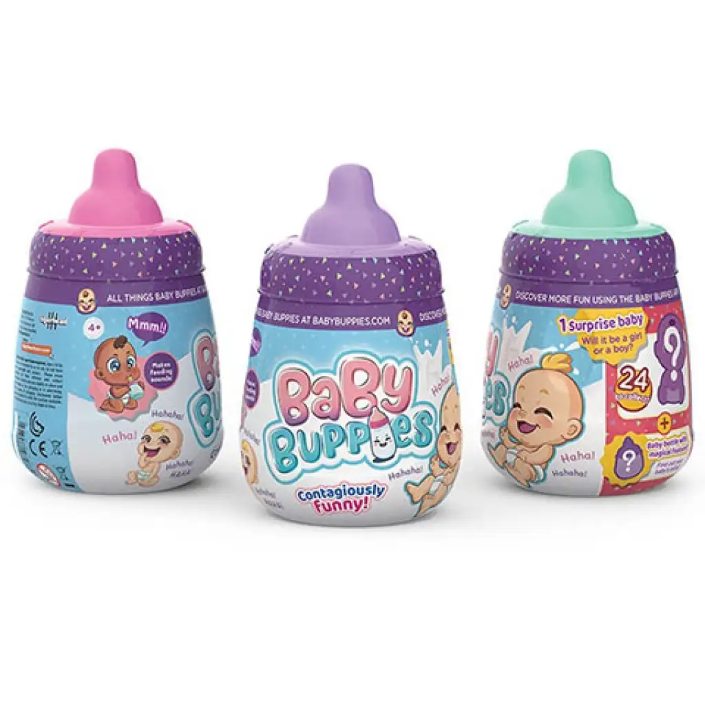 Baby Buppies: Meglepetés kacagó baba kép 1
