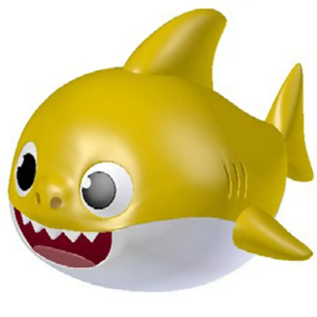 Baby Shark: Baba cápa figura kép 1