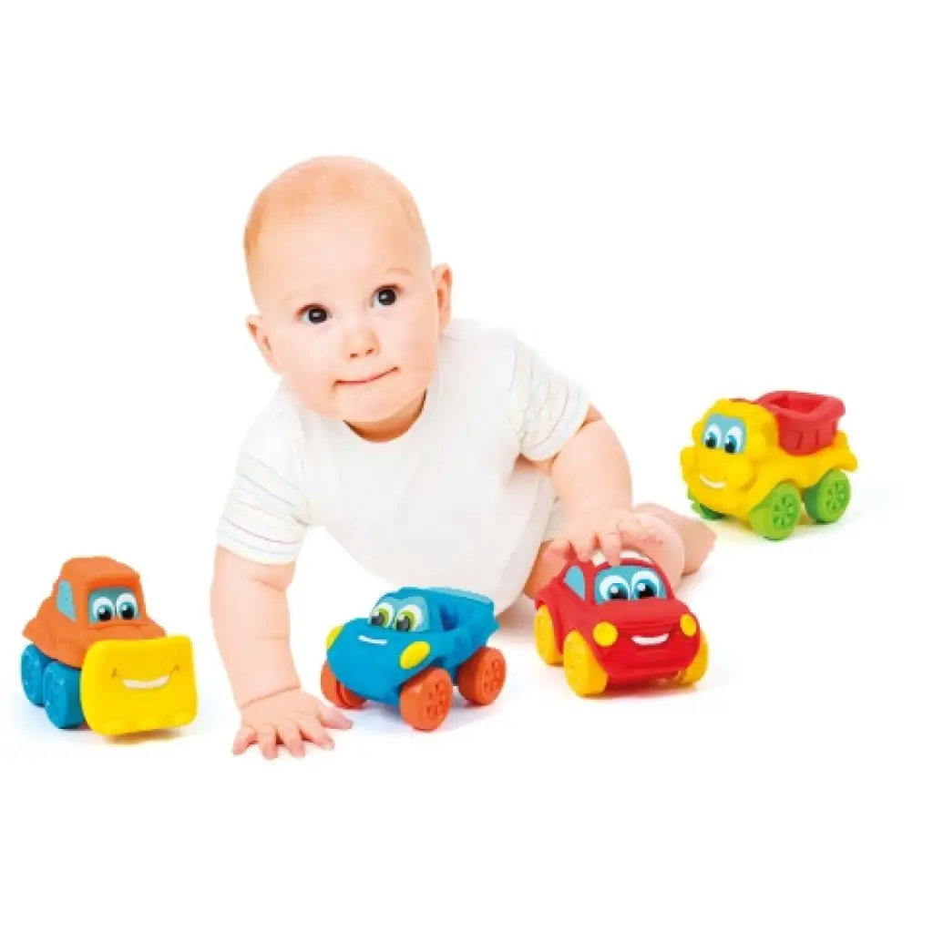 Baby Soft & Go Puha játékkocsik több változatban - Clementoni kép 2