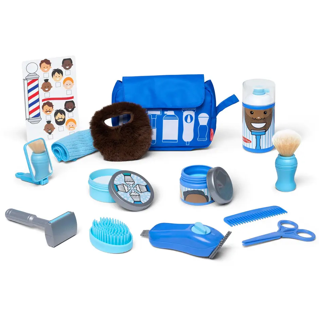 Melissa&Doug: Barber shop borbély játékszett - Spin Master kép 2