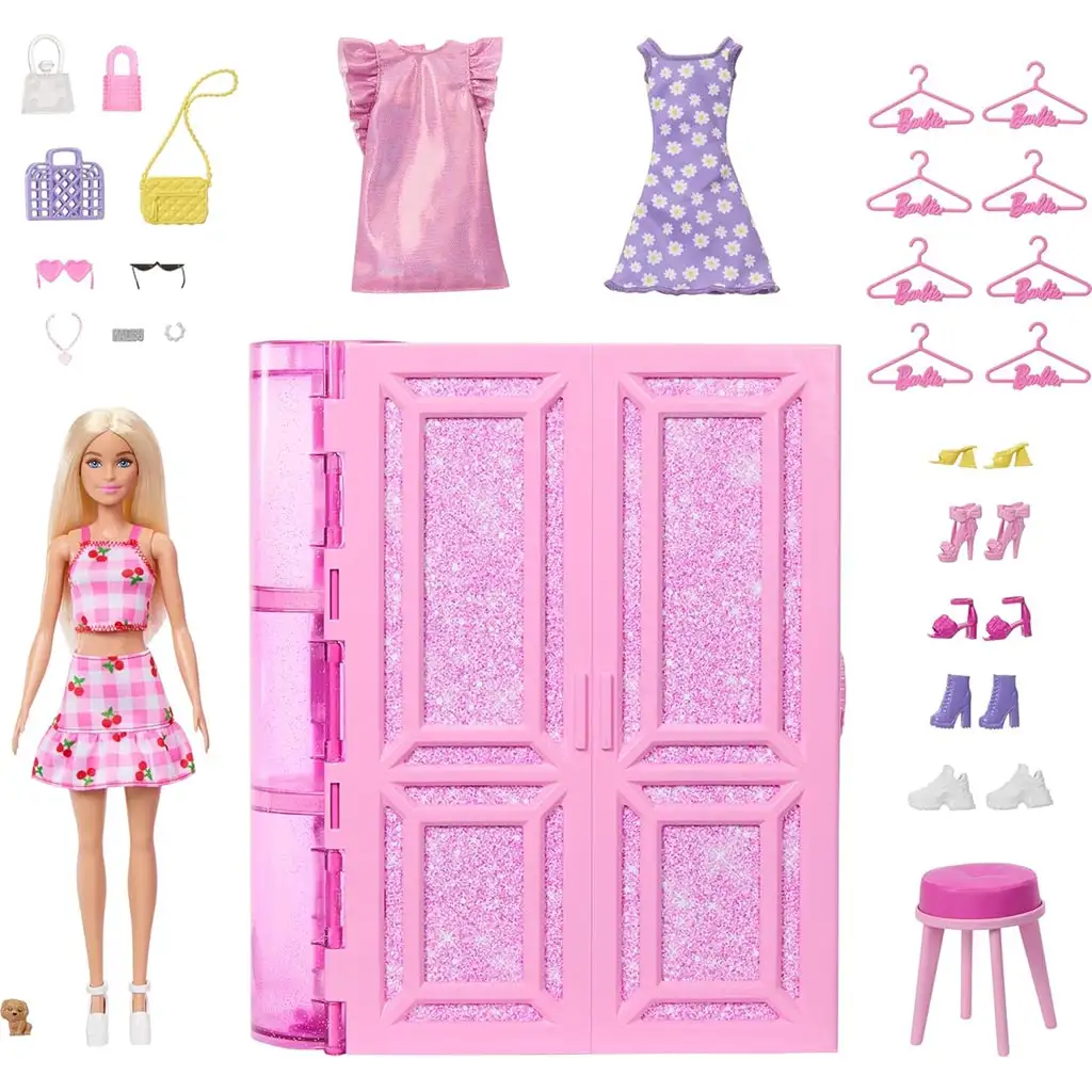 Barbie: Álom Öltözőszoba szett - Mattel kép 2