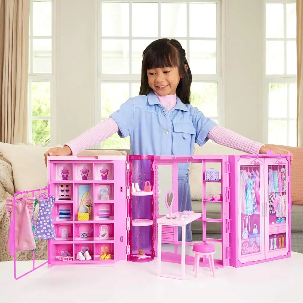 Barbie: Álom Öltözőszoba szett - Mattel kép 3