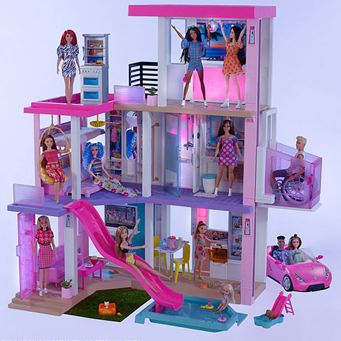 Barbie: Több szintes álomház fénnyel és hanggal - Mattel kép 3
