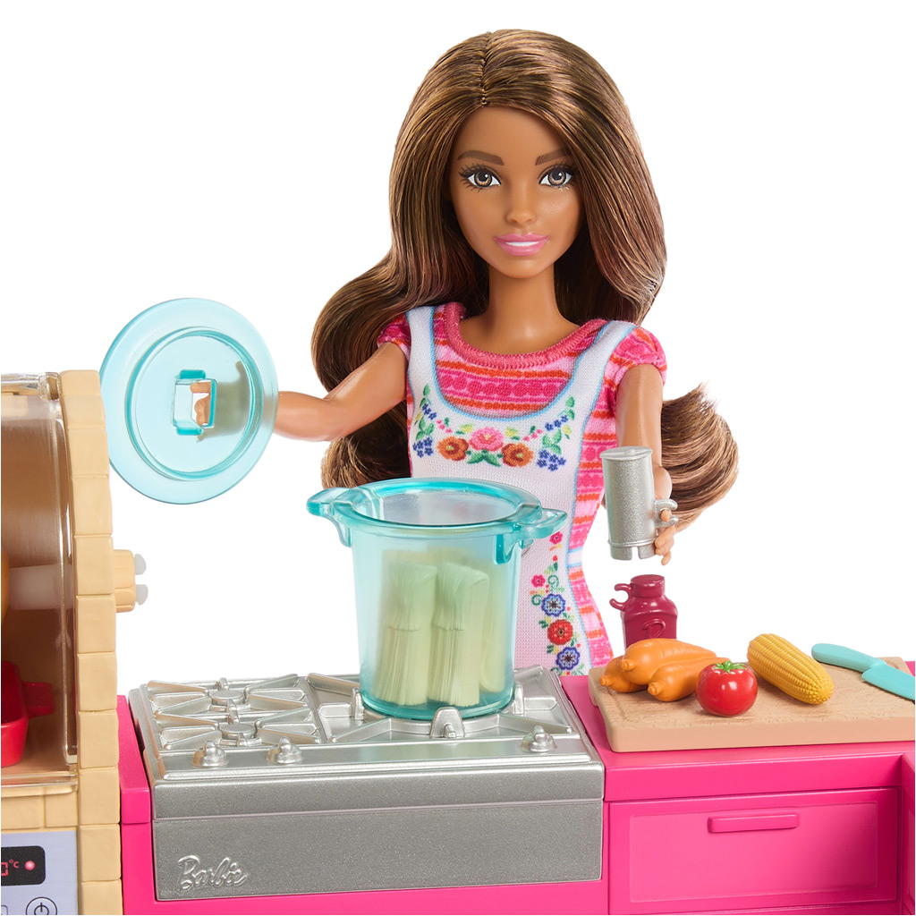 Barbie és Teresa: Álomkonyha játékszett - Mattel kép 3