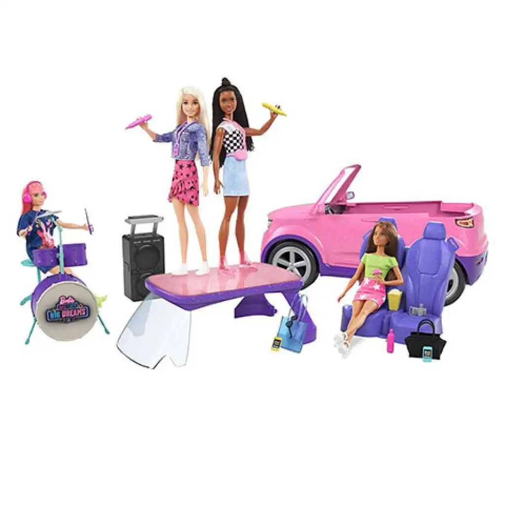 Barbie: Big City, Big Dreams Álomautó játékszett - Mattel kép 3