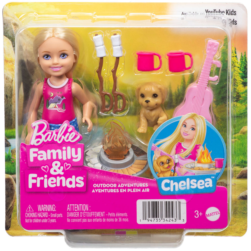 Barbie: Chelsea baba grillparty játékszett - Mattel kép 1