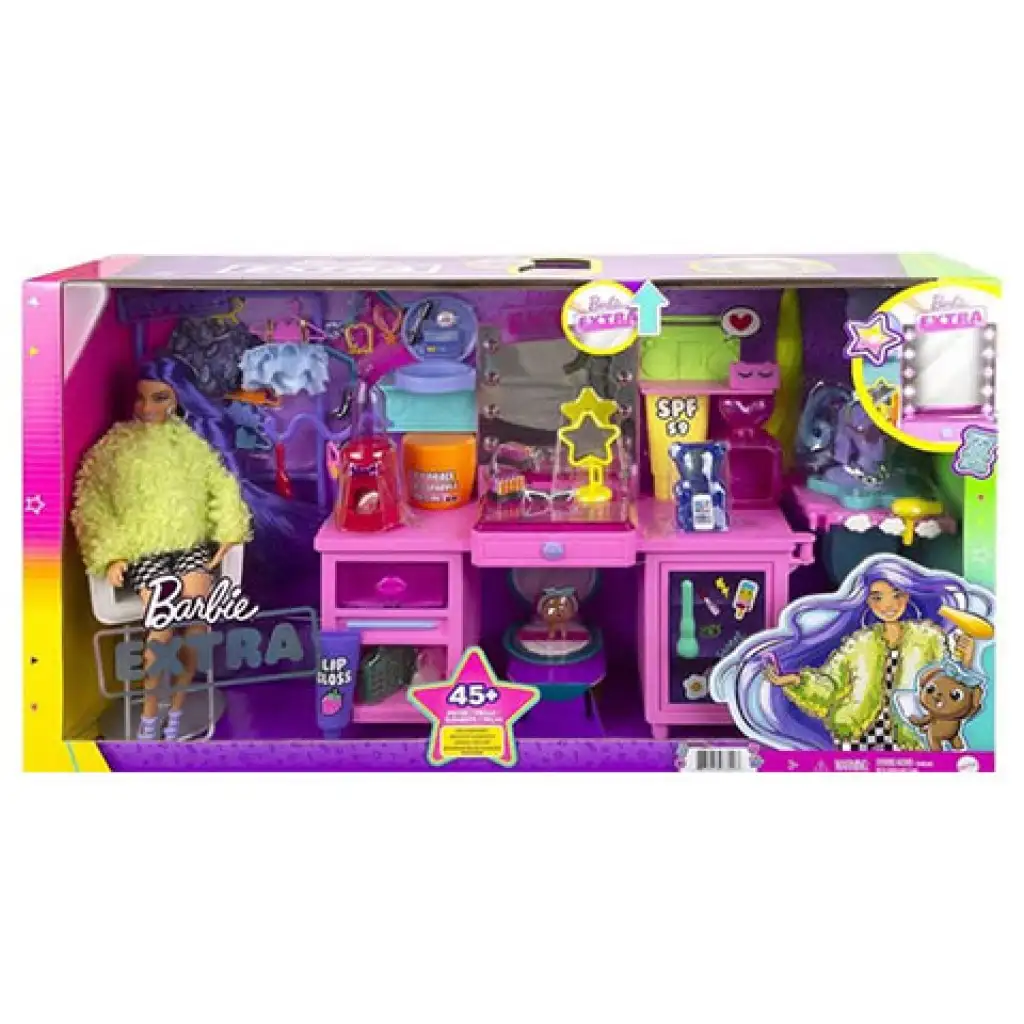 Barbie: Extravagáns öltözőszoba babával - Mattel kép 1
