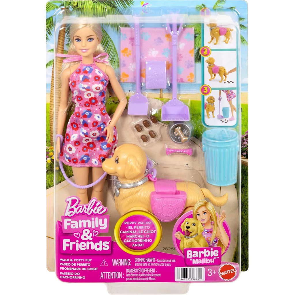 Barbie Gondos gazdi játékszett - Mattel kép 1
