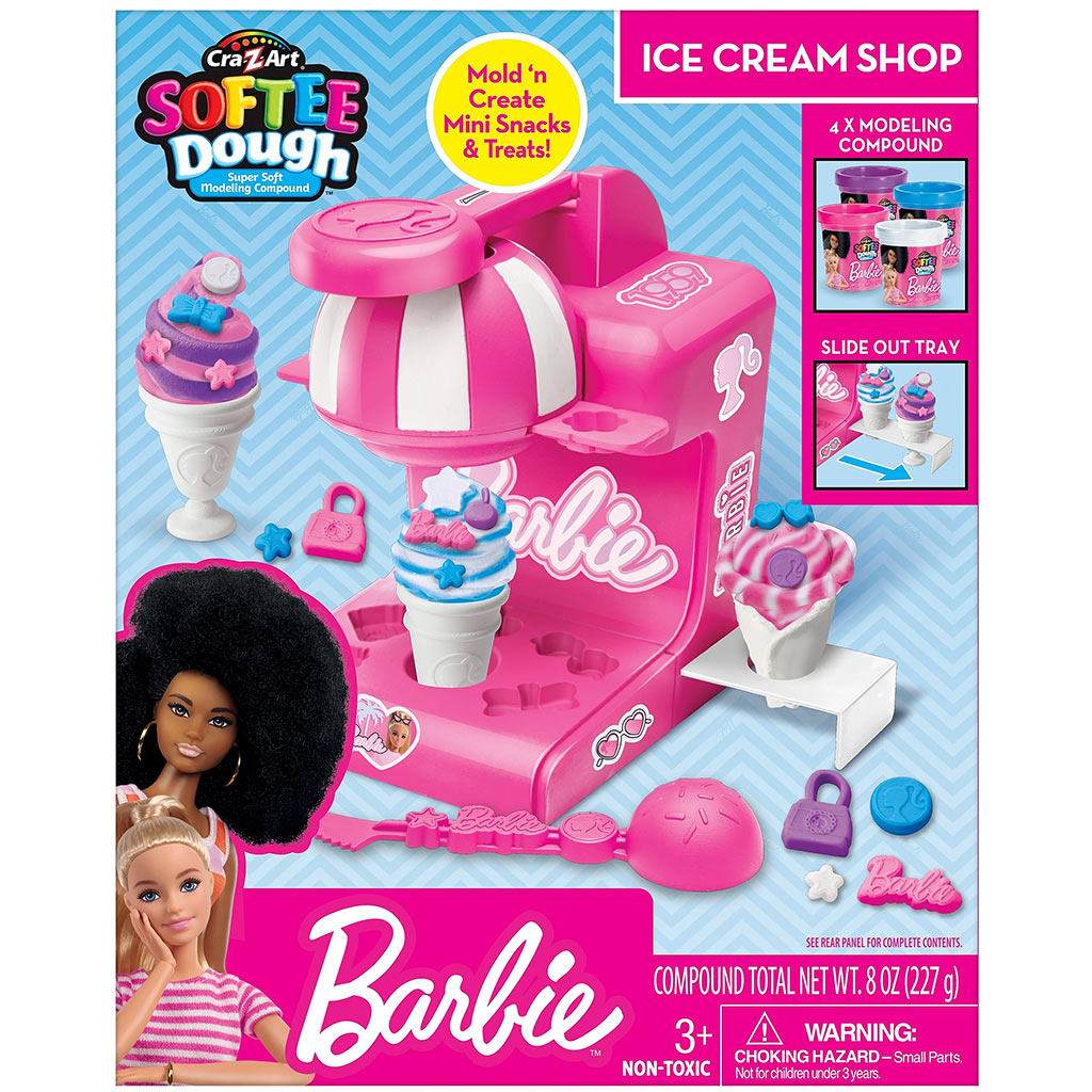 Cra-Z-Art: Barbie gyurma-fagyi készítő készlet kép 1