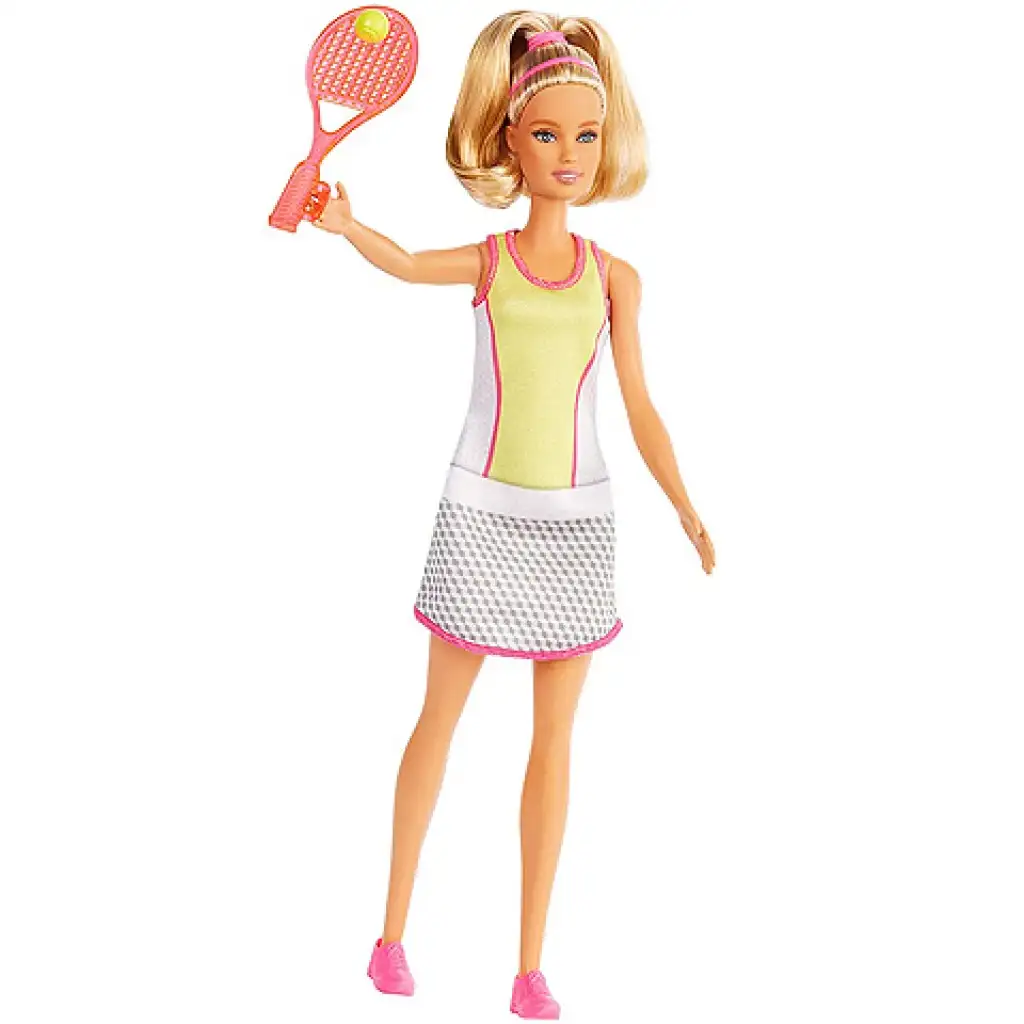 Barbie Lehetsz Bármi: Teniszjátékos Barbie karrierbaba - Mattel kép 2