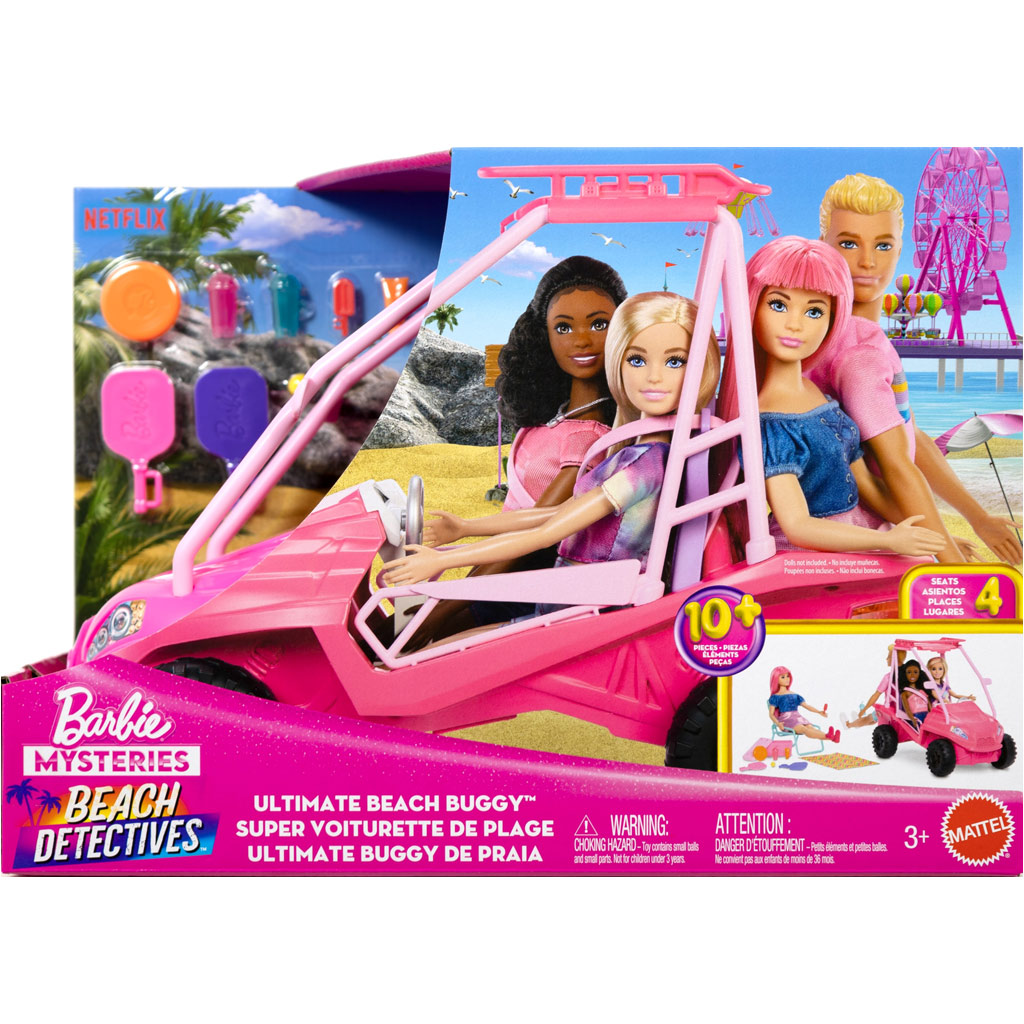 Barbie Mysteries: Beach Detectives strandjárgány - Mattel kép 1